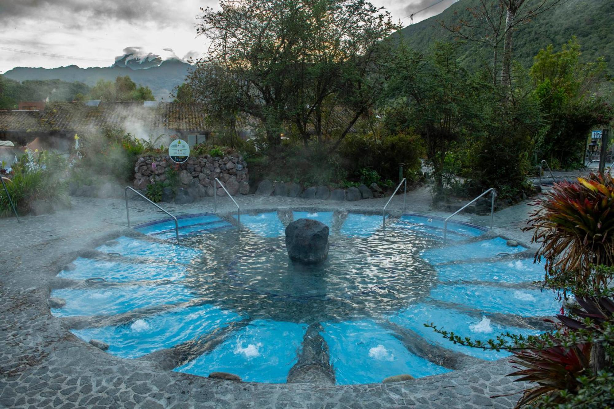 Termas De Papallacta Dış mekan fotoğraf Hot springs in Baños