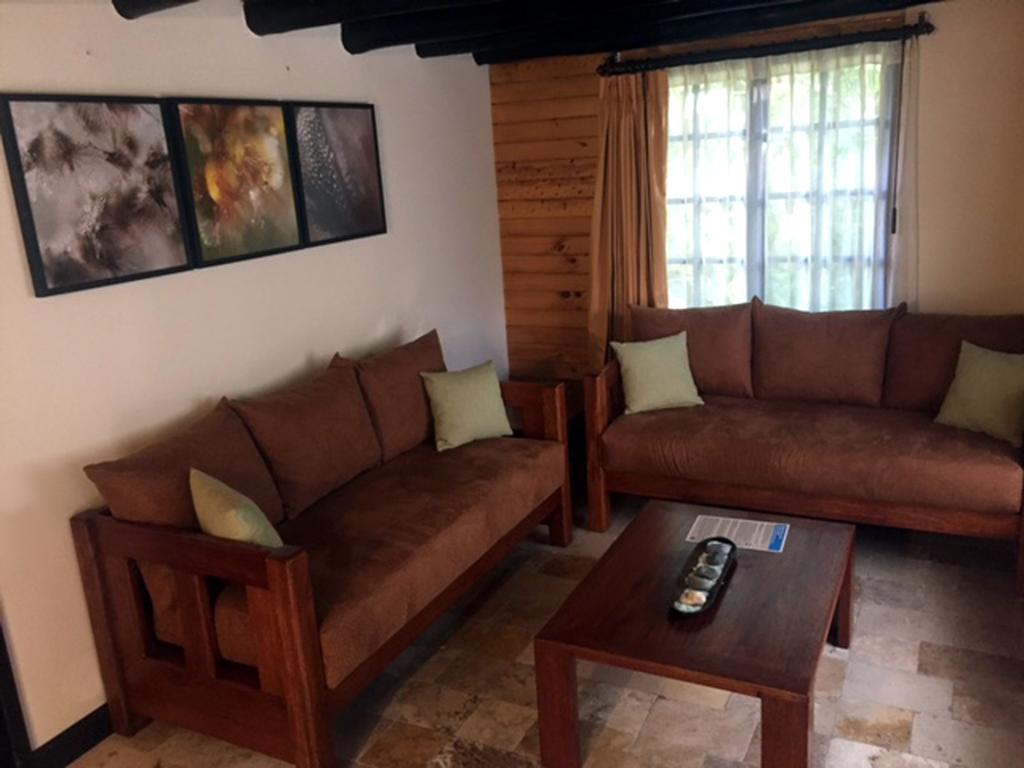 Termas De Papallacta Dış mekan fotoğraf Living room at the lodge